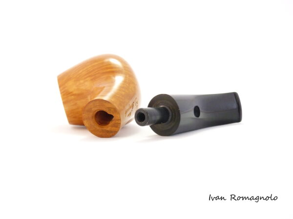 Pipa "Bent billiard" in legno di radica n.28-21 (Non disponibile) - immagine 17