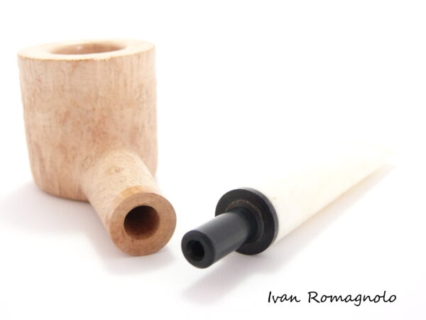 Pipa "Billiard" in legno di radica n.29-21 - immagine 11