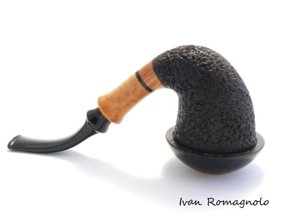 Pipa "Calabash" in legno di radica n.34-21 (Non disponibile) - immagine 5