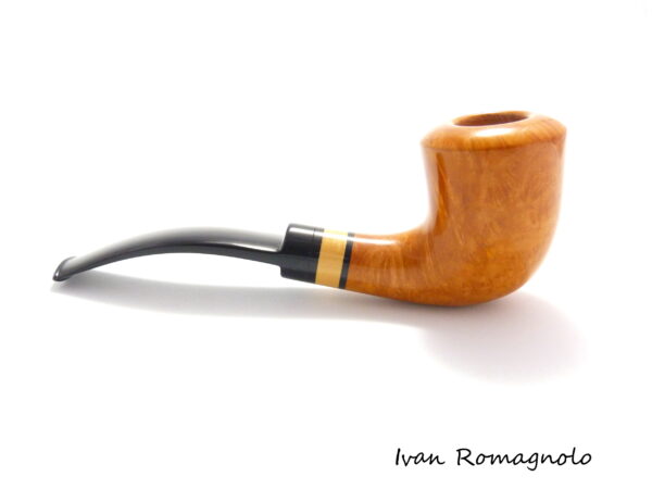 Pipa "Bent Dublin" in legno di radica n.36-21 (Non disponibile) - immagine 2