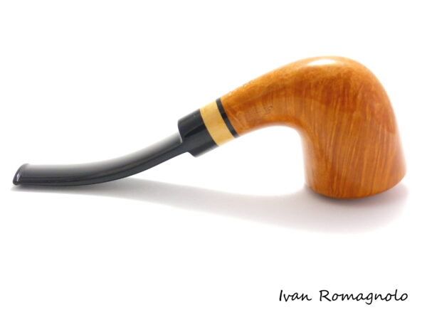 Pipa "Bent Dublin" in legno di radica n.36-21 (Non disponibile) - immagine 11