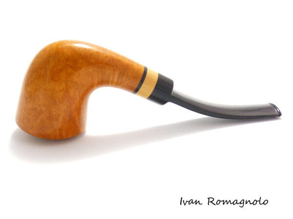 Pipa "Bent Dublin" in legno di radica n.36-21 (Non disponibile) - immagine 12