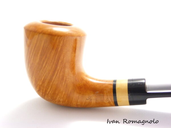 Pipa "Bent Dublin" in legno di radica n.36-21 (Non disponibile) - immagine 15