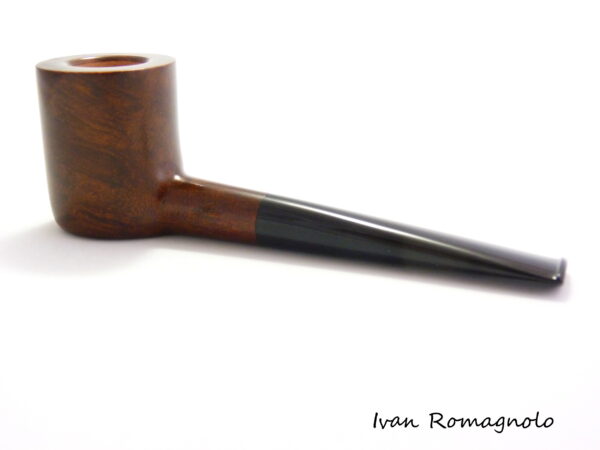 Pipa "Pot" in legno di radica, liscia scura (Non disponibile) - immagine 4