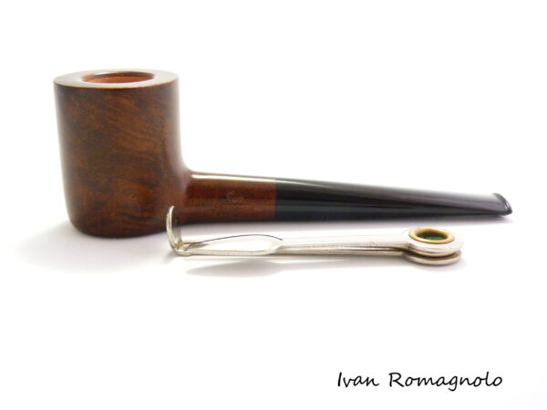 Pipa "Pot" in legno di radica, liscia scura (Non disponibile) - immagine 13