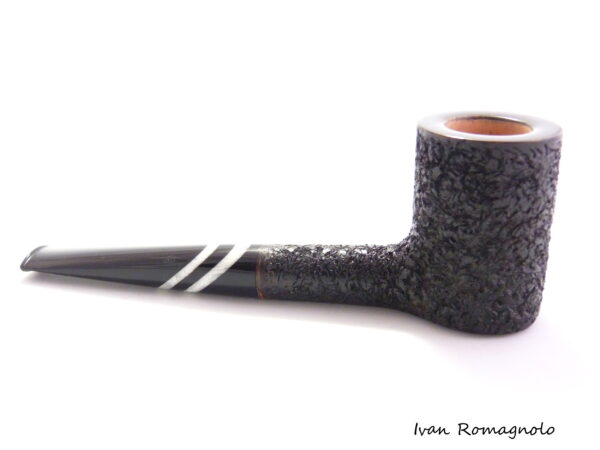 Pipa billiard rusticata nera