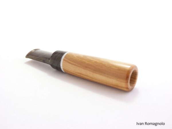 Fuma Toscani - Bocchino in Metacrilato e Ulivo con Filtro 9mm - immagine 3