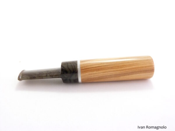 Fuma Toscani - Bocchino in Metacrilato e Ulivo con Filtro 9mm - immagine 8