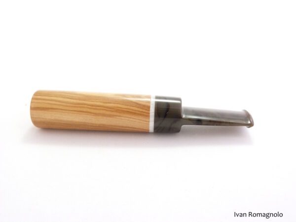 Fuma Toscani - Bocchino in Metacrilato e Ulivo con Filtro 9mm - immagine 9