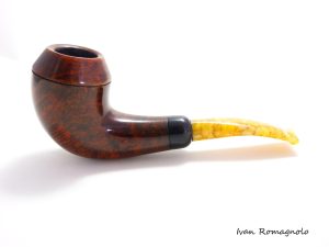 Pipa "Bulldog" n.05-26 in legno di radica (Disponibile)