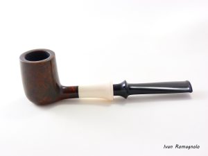 Pipa "Straight Billiard" n.07-26 in legno di radica (Disponibile)